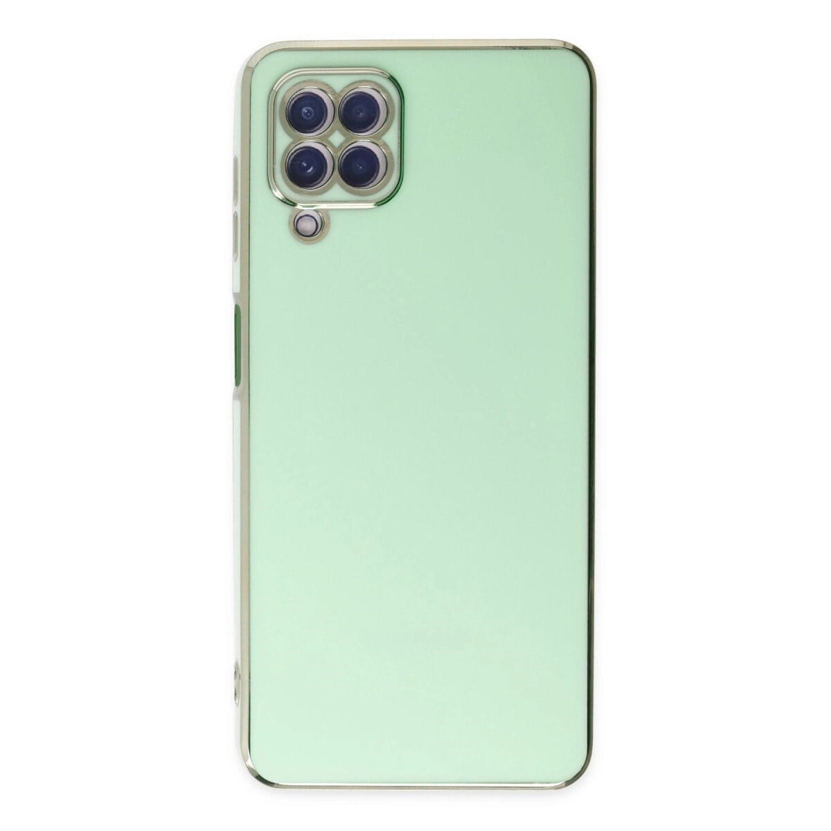 Samsung Galaxy A22 Kılıf Volet Silikon - Açık Yeşil