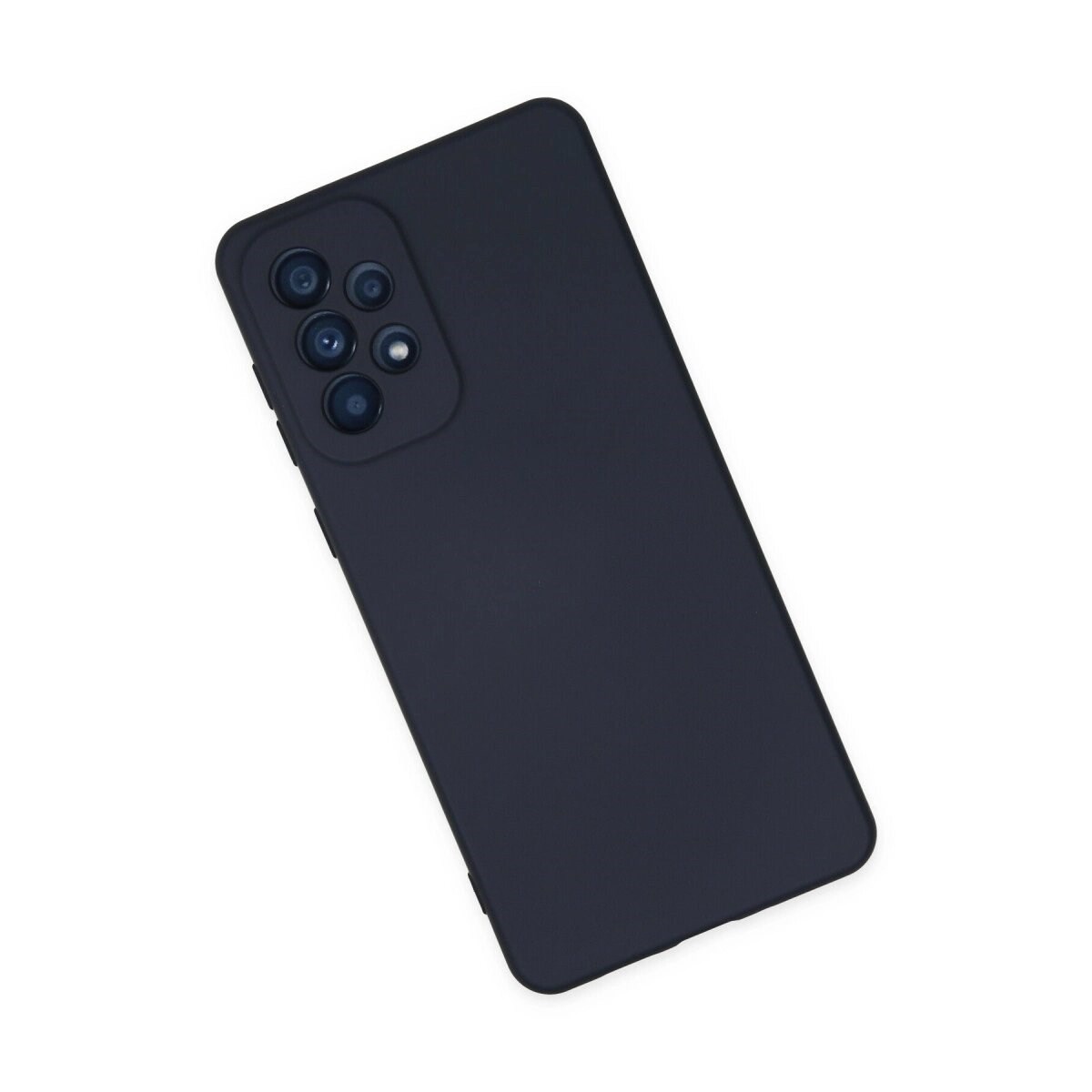 Samsung Galaxy A23 4g Kılıf Nano İçi Kadife Silikon - Lacivert