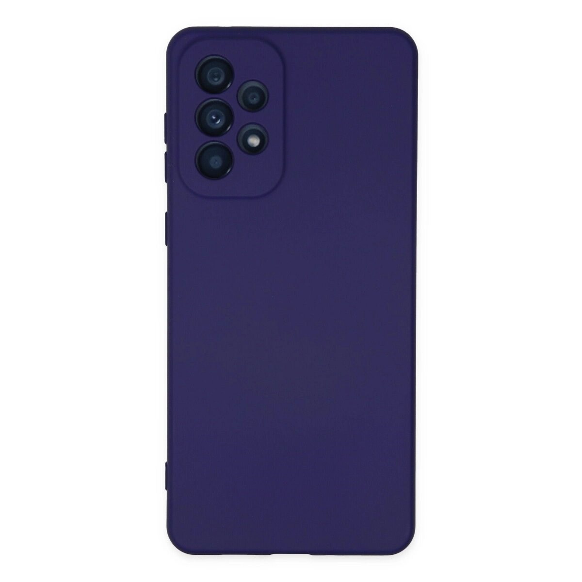 Samsung Galaxy A23 4g Kılıf Nano İçi Kadife Silikon - Mor