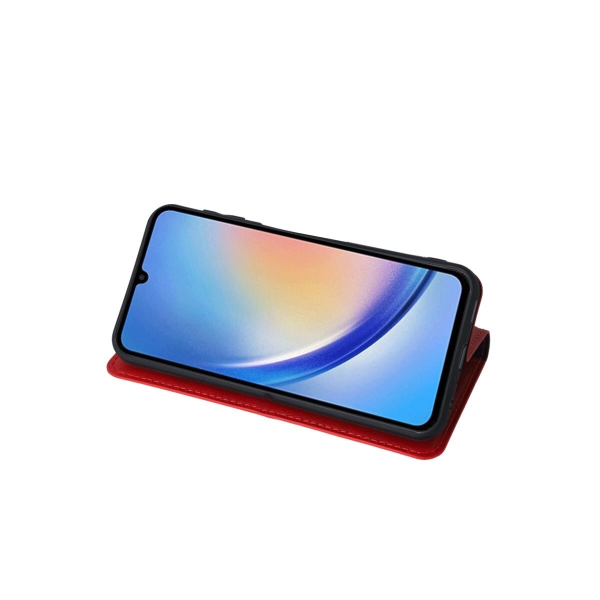 Samsung Galaxy A24 4g Kılıf Trend S Plus Kapaklı Kılıf - Taba