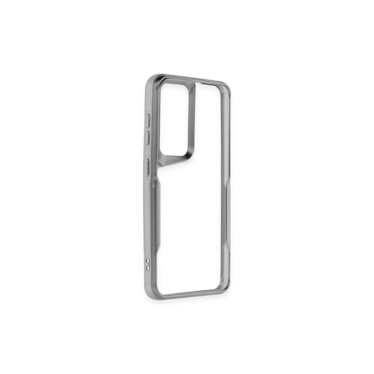 Samsung Galaxy A25 5g Kılıf Boyi Silikon Kapak - Gümüş