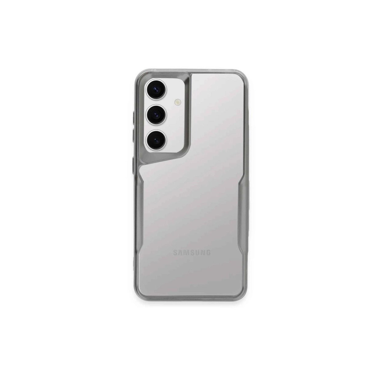 Samsung Galaxy A25 5g Kılıf Boyi Silikon Kapak - Gümüş