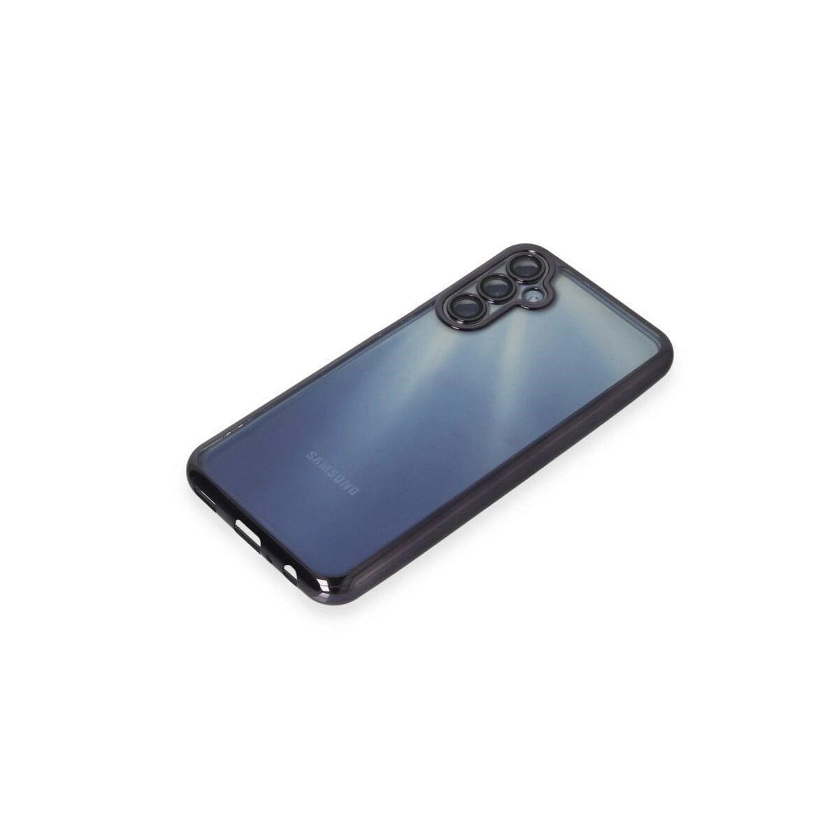 Samsung Galaxy A25 5g Kılıf Razer Lensli Silikon - Mor