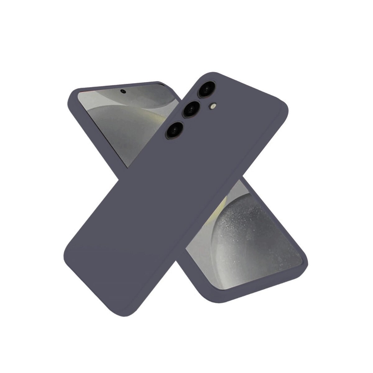 Samsung Galaxy A26 Kılıf First Silikon - Gri