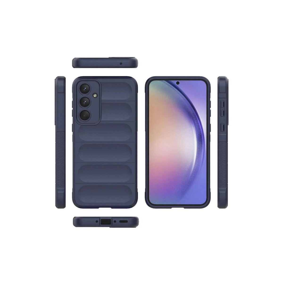 Samsung Galaxy A26 Kılıf Optimum Silikon - Lacivert