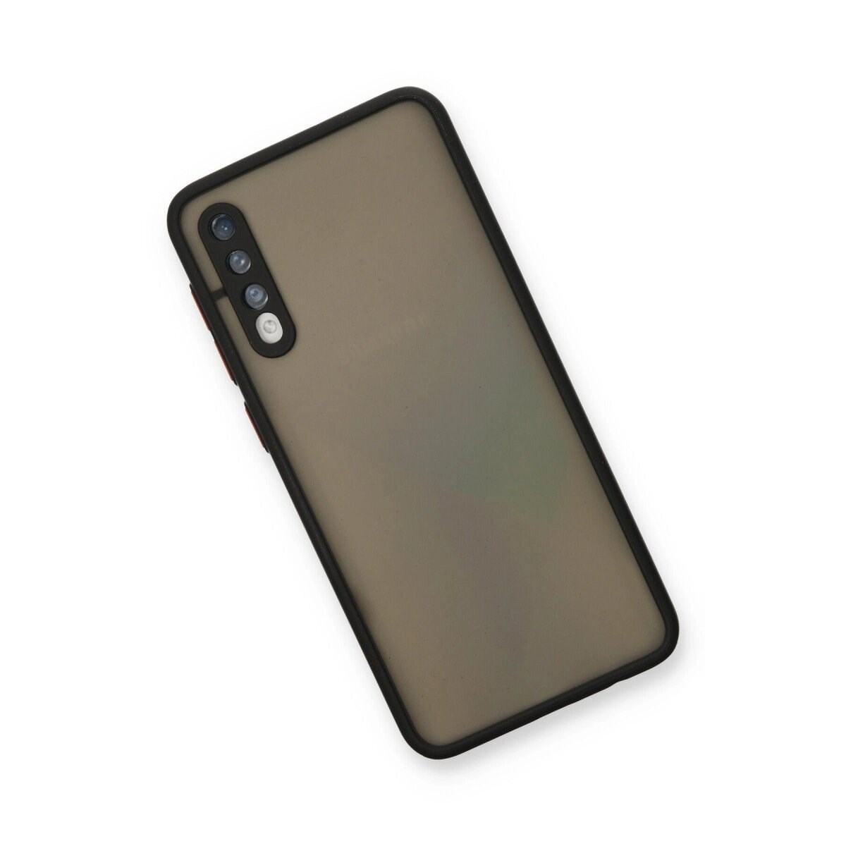 Samsung Galaxy A30s Kılıf Montreal Silikon Kapak - Siyah