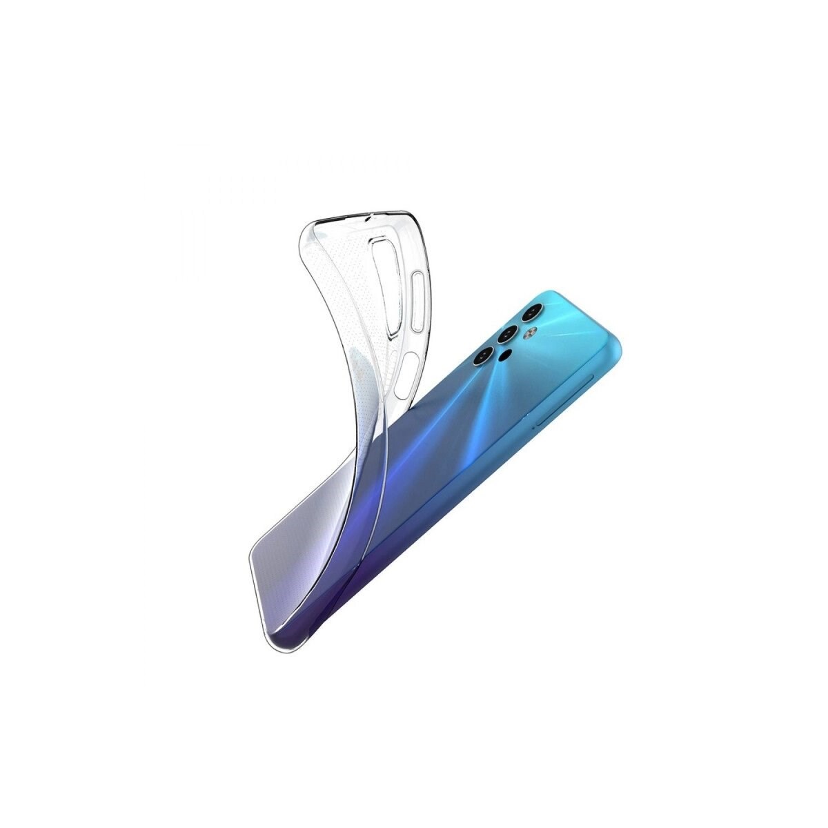 Samsung Galaxy A32 5g Kılıf Lüx Şeffaf Silikon