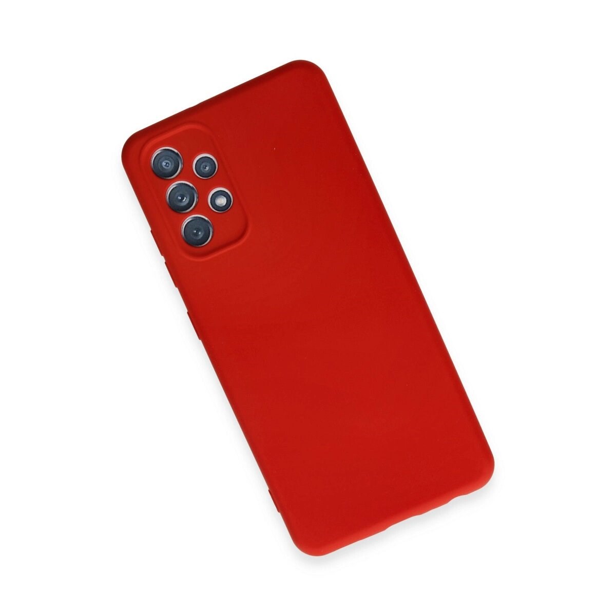 Samsung Galaxy A32 Kılıf First Silikon - Kırmızı