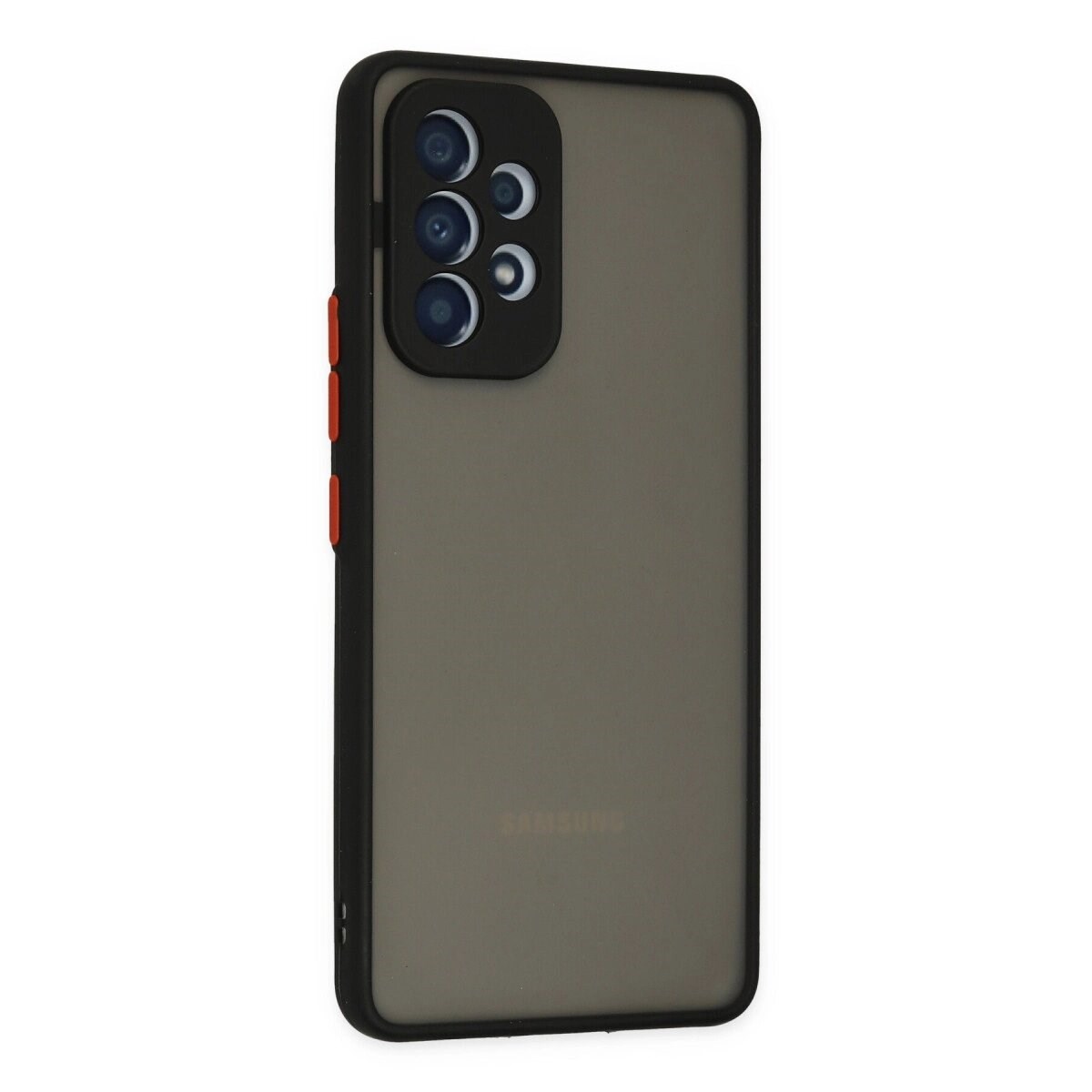 Samsung Galaxy A33 5g Kılıf Montreal Silikon Kapak - Siyah
