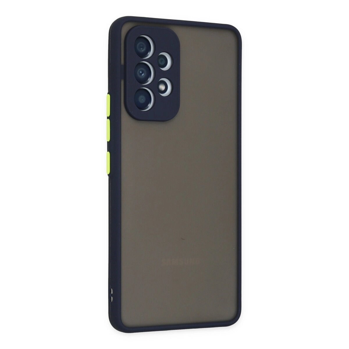 Samsung Galaxy A33 5g Kılıf Montreal Silikon Kapak - Lacivert