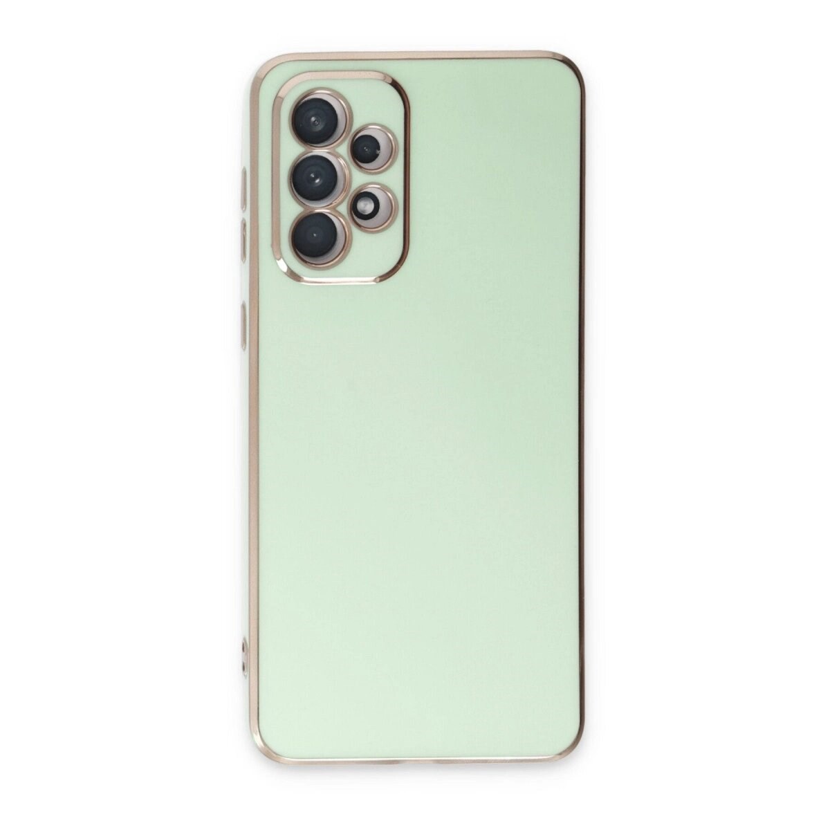 Samsung Galaxy A33 5g Kılıf Volet Silikon - Açık Yeşil