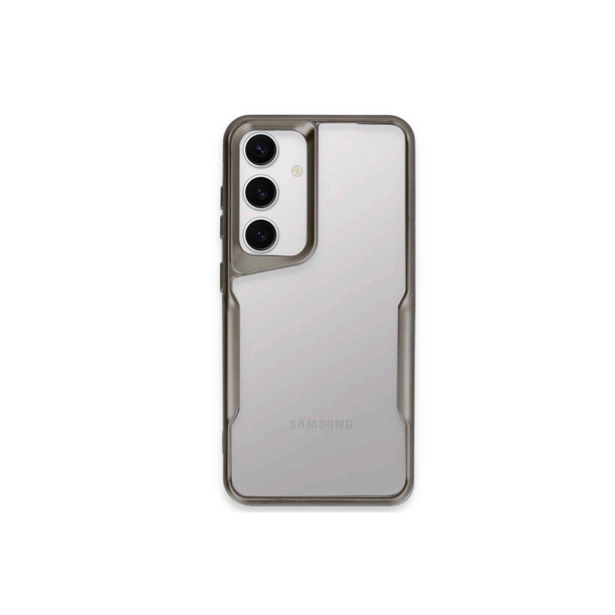 Samsung Galaxy A35 5g Kılıf Boyi Silikon Kapak - Titan Gri