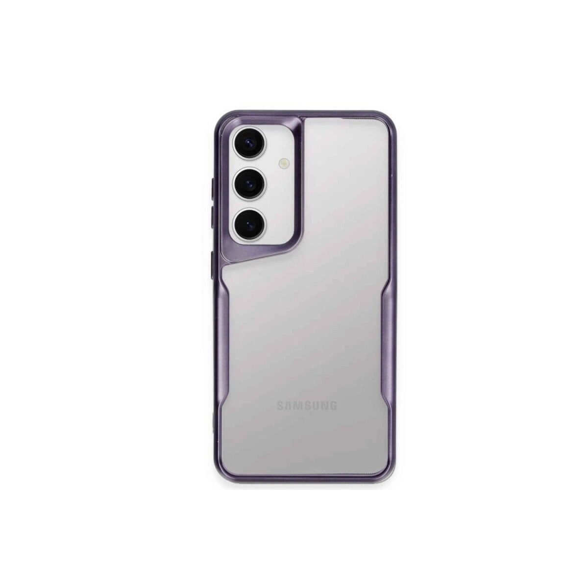 Samsung Galaxy A35 5g Kılıf Boyi Silikon Kapak - Derin Mor
