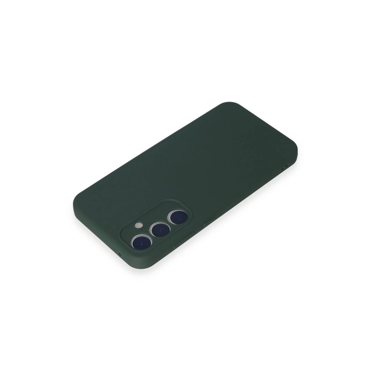 Samsung Galaxy A35 5g Kılıf First Silikon - Koyu Yeşil
