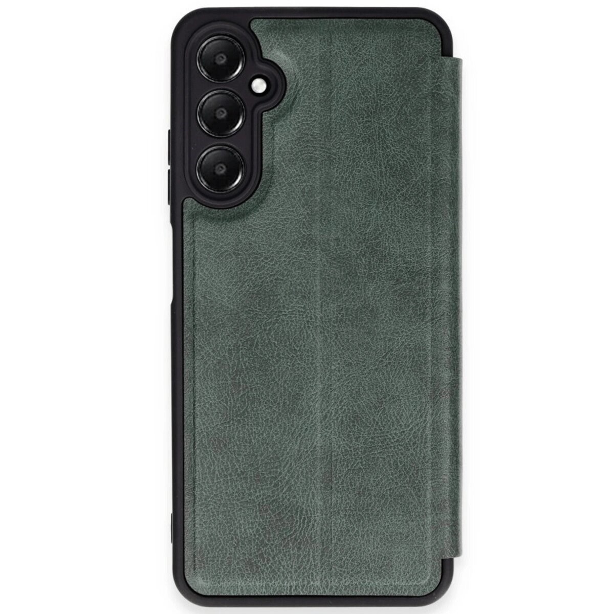 Samsung Galaxy A35 5g Kılıf Flip Cover - Koyu Yeşil