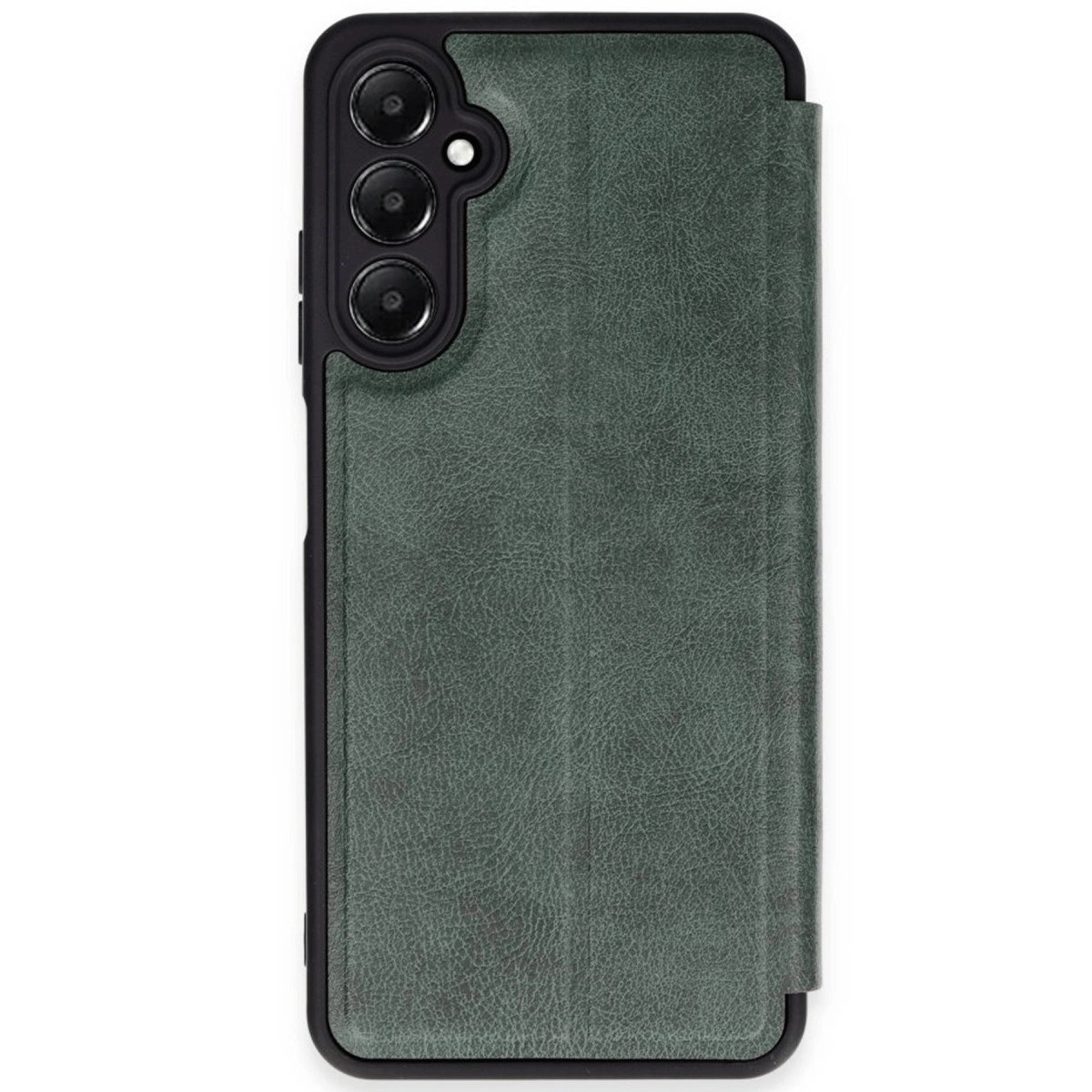 Samsung Galaxy A35 5g Kılıf Flip Cover - Koyu Yeşil