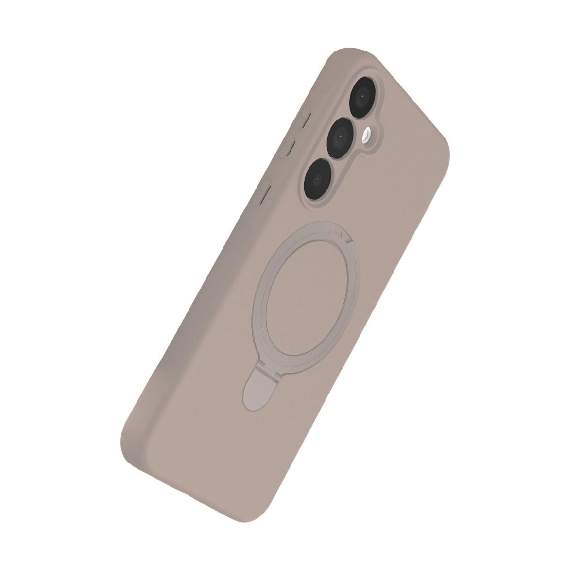 Samsung Galaxy A35 5g Regal Magsafe Standlı Kapak - Çöl Titanyum