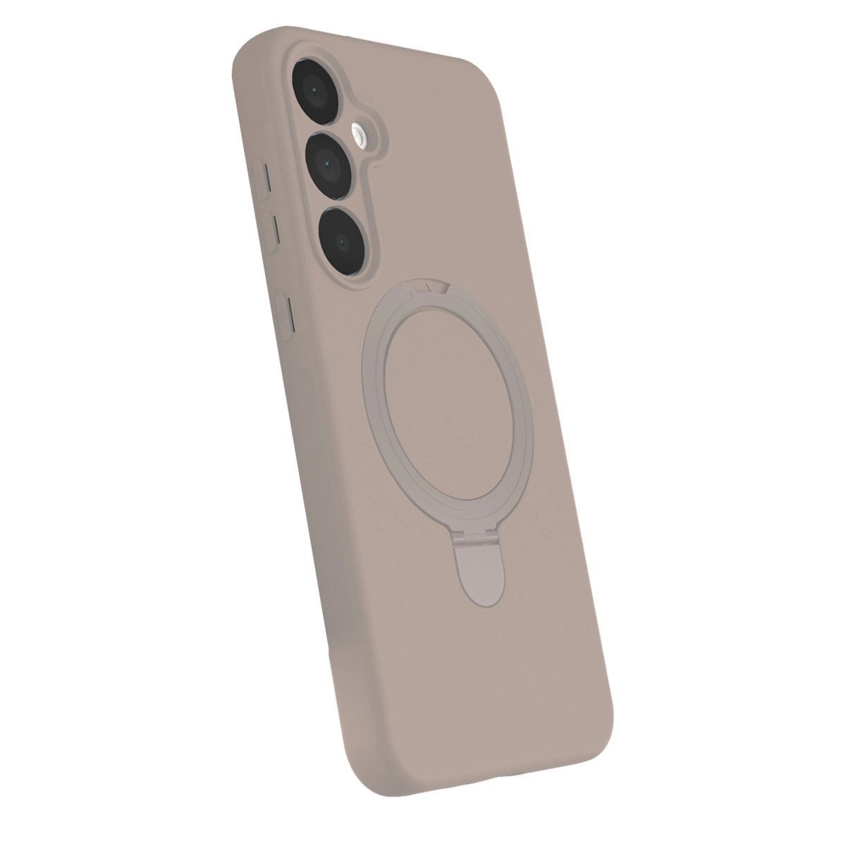 Samsung Galaxy A35 5g Regal Magsafe Standlı Kapak - Çöl Titanyum