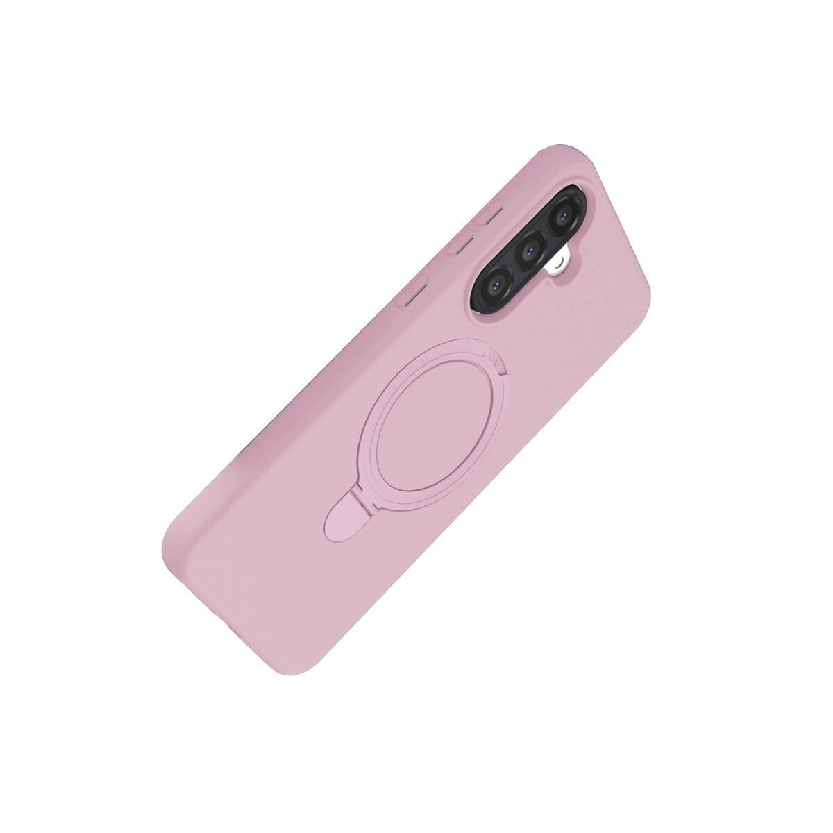 Samsung Galaxy A36 Regal Magsafe Standlı Kapak - Açık Pembe