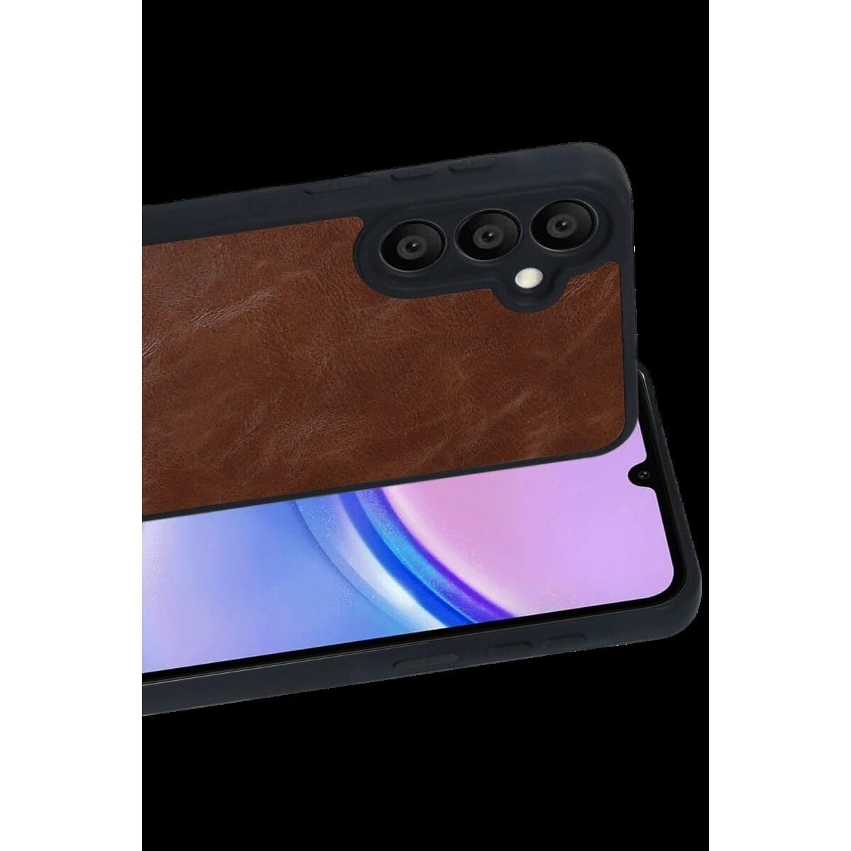 Samsung Galaxy A37 5g Aras Deri Kapak - Taba