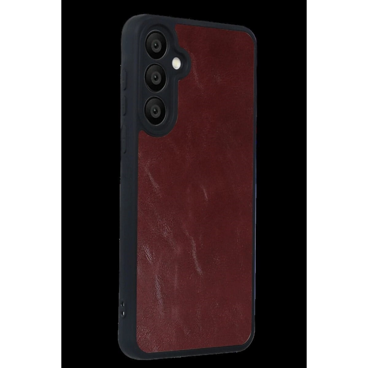 Samsung Galaxy A37 5g Aras Deri Kapak - Bordo