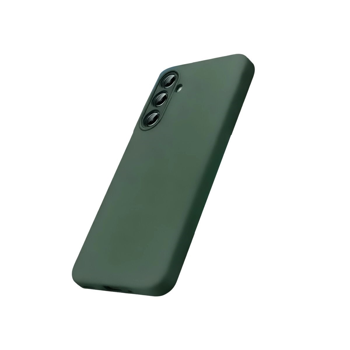 Samsung Galaxy A37 5g First Silikon - Koyu Yeşil