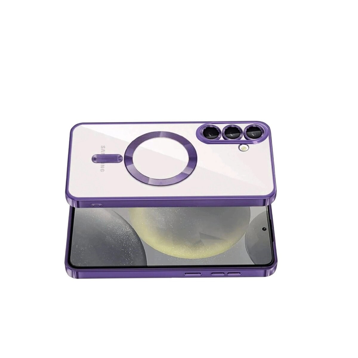 Samsung Galaxy A37 5g Kross Magneticsafe Kapak - Mor