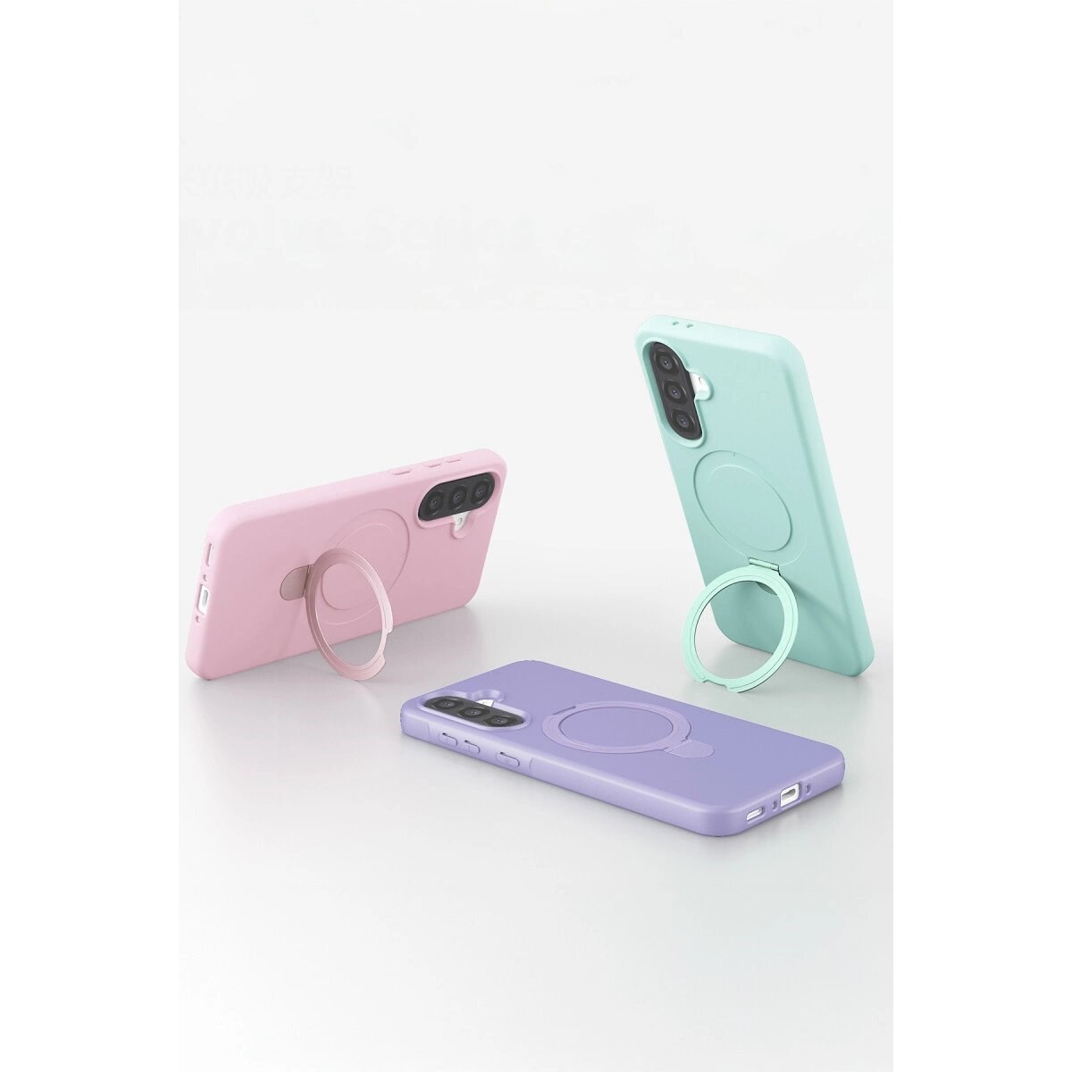 Samsung Galaxy A37 5g Regal Magsafe Standlı Kapak - Derin Mor