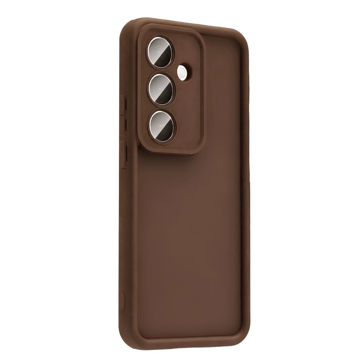 Samsung Galaxy A37 5g Viera Silikon - Kahverengi
