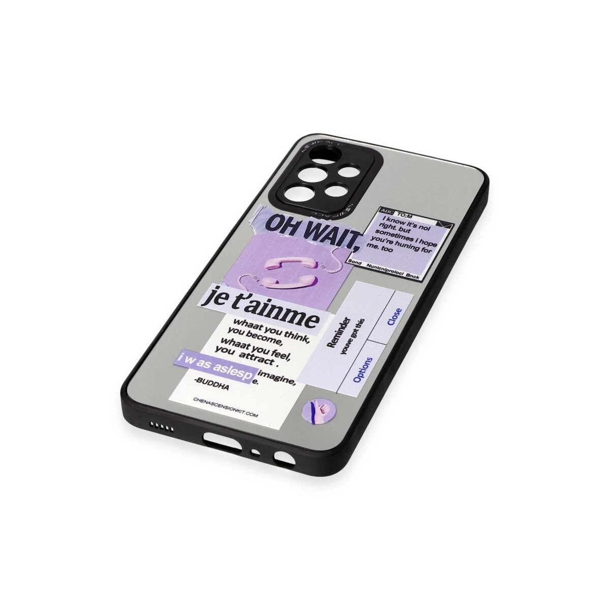 Samsung Galaxy A52 Kılıf Mirror Desenli Kapak - Mirror - 4