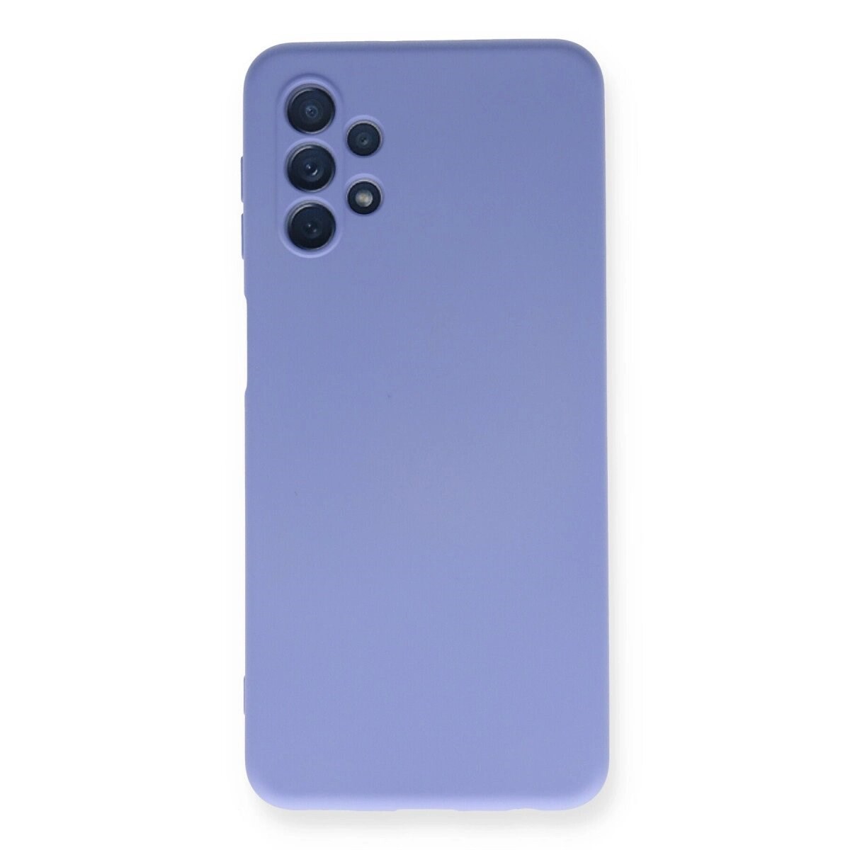 Samsung Galaxy A52 Kılıf Nano İçi Kadife Silikon - Lila