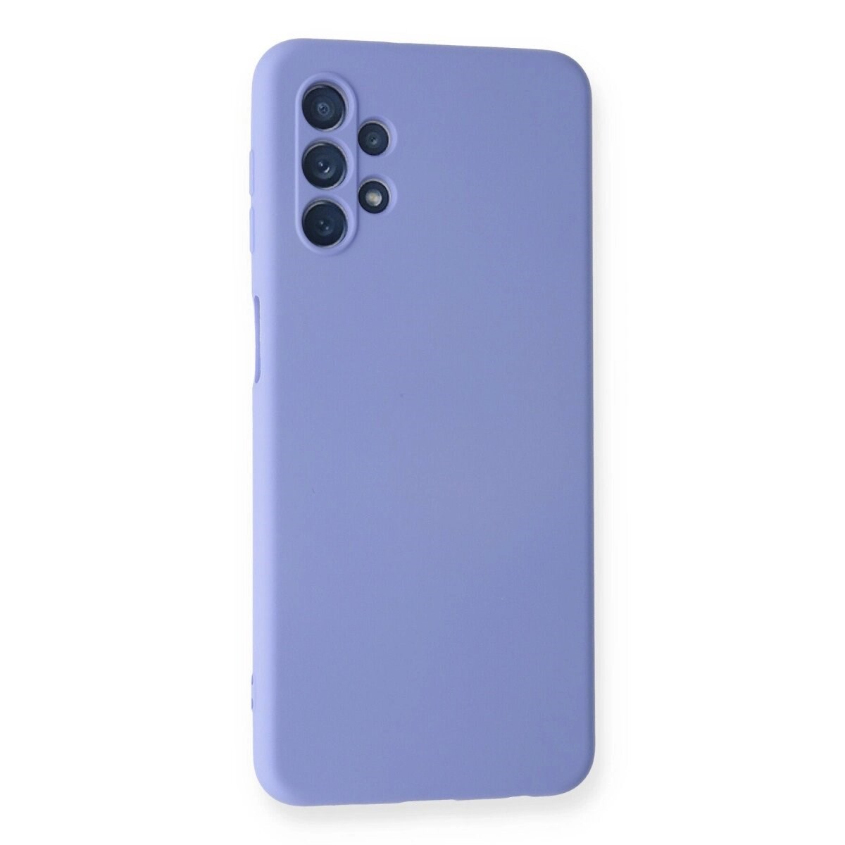 Samsung Galaxy A52 Kılıf Nano İçi Kadife Silikon - Lila