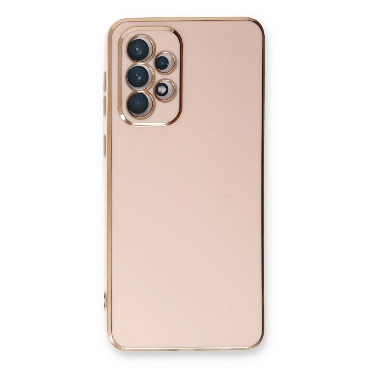 Samsung Galaxy A53 5g Kılıf Volet Silikon - Pembe