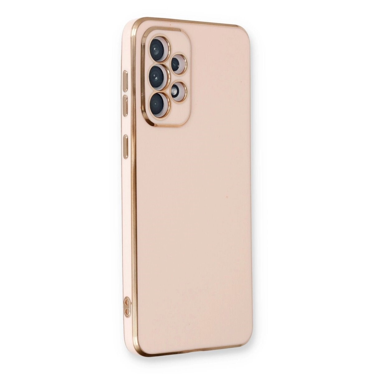 Samsung Galaxy A53 5g Kılıf Volet Silikon - Pembe