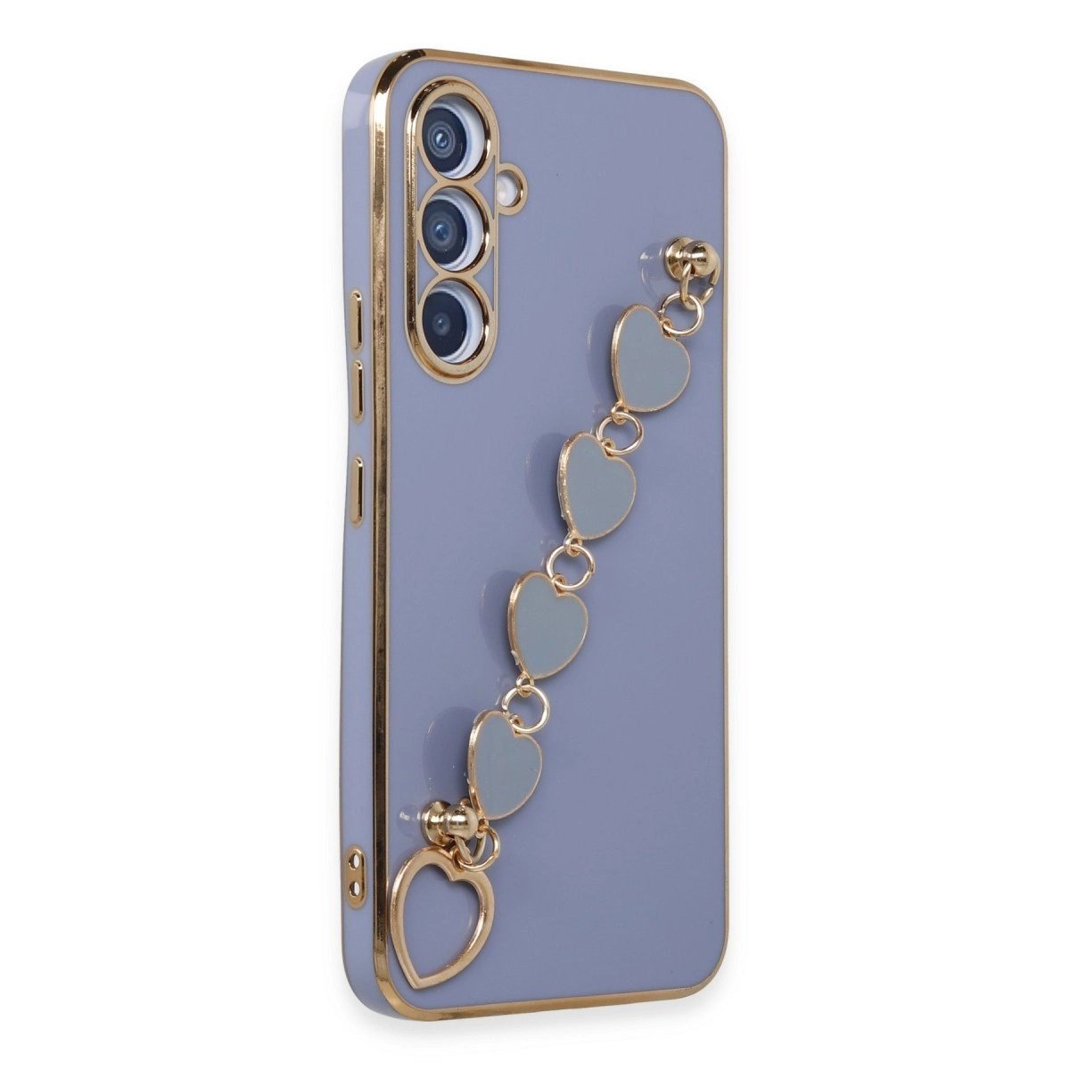 Samsung Galaxy A54 5g Kılıf Esila Silikon - Gri