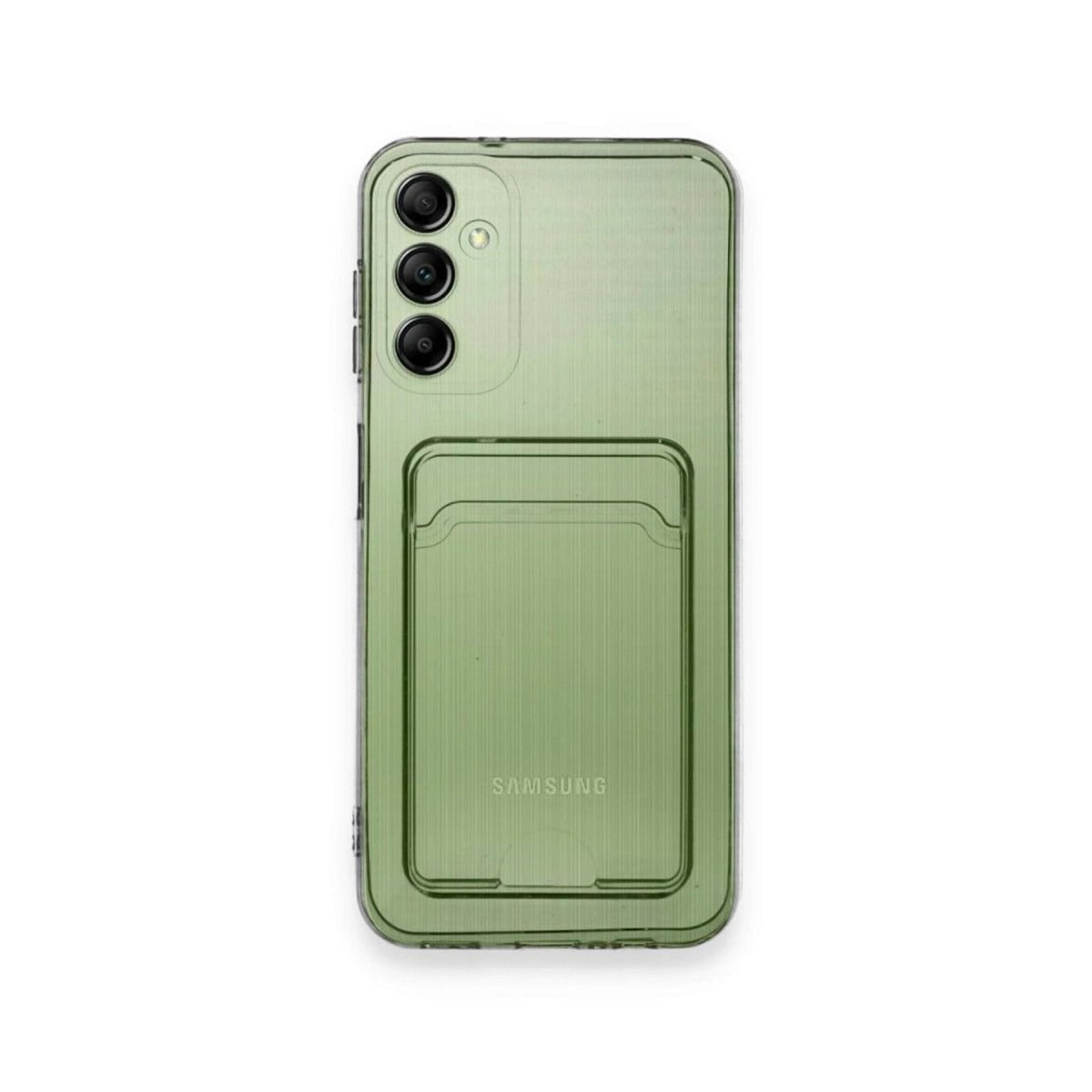 Samsung Galaxy A54 5g Kılıf Kart Şeffaf Silikon - Şeffaf