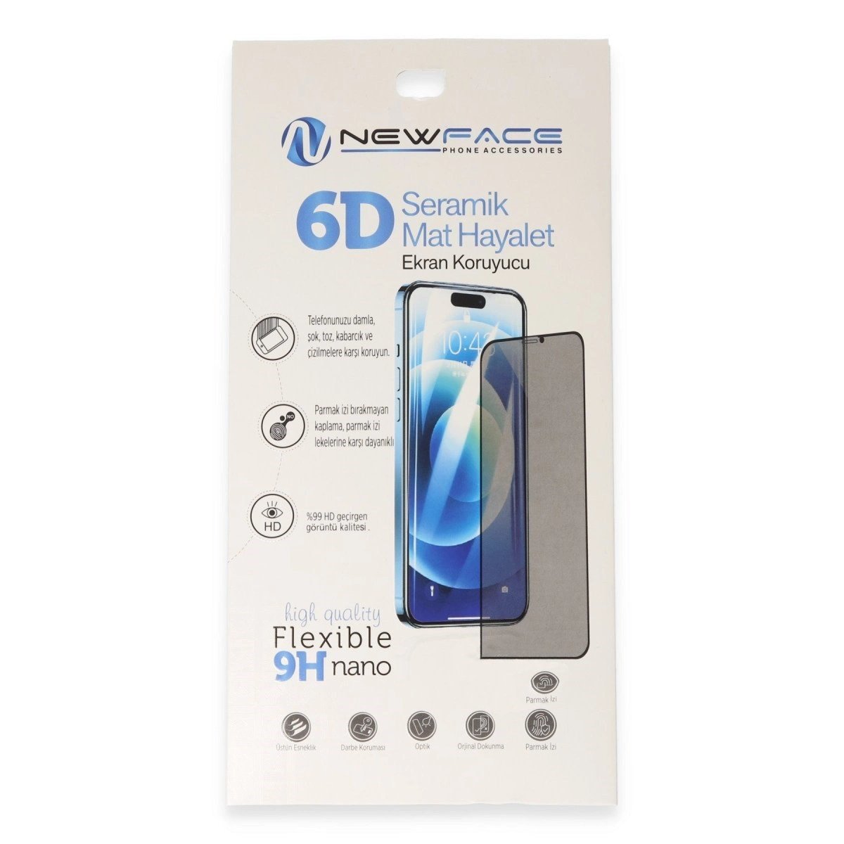 Samsung Galaxy A55 5g 6d Antistatik Mat Seramik Hayalet Nano Ekran Koruyucu