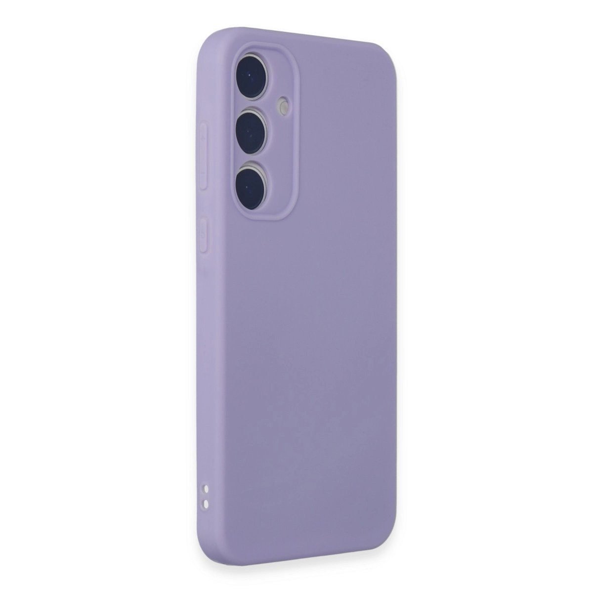Samsung Galaxy A55 5g Kılıf First Silikon - Lila