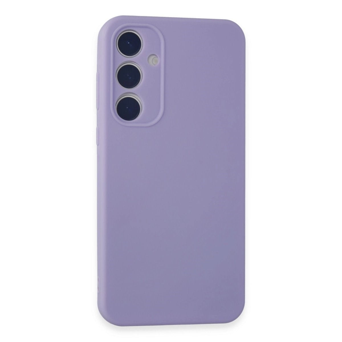 Samsung Galaxy A55 5g Kılıf First Silikon - Lila