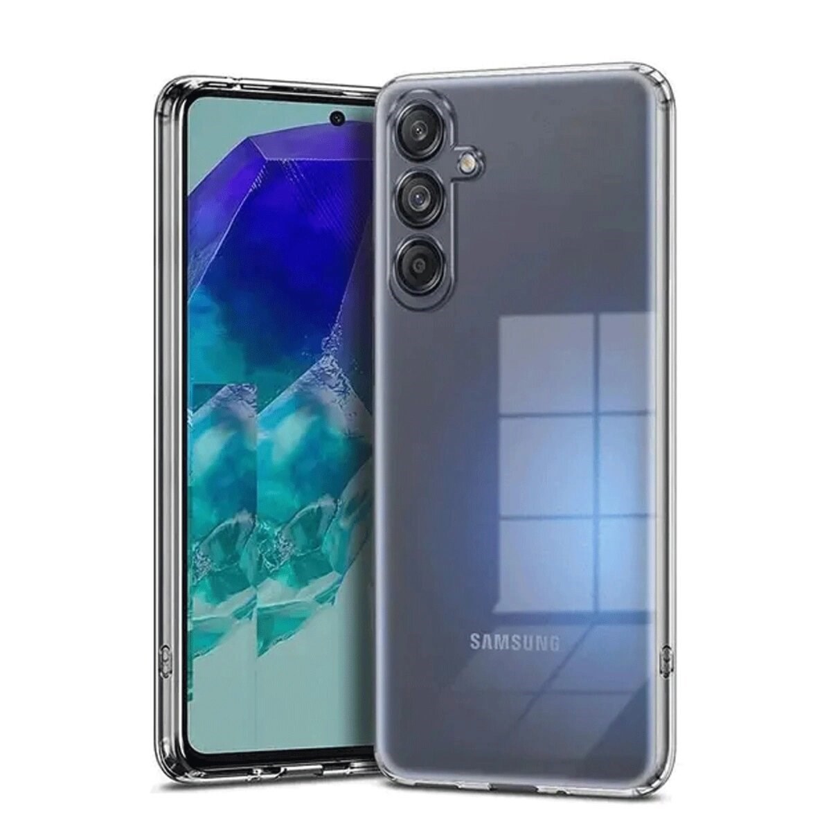 Samsung Galaxy A56 Kılıf Lüx Şeffaf Silikon