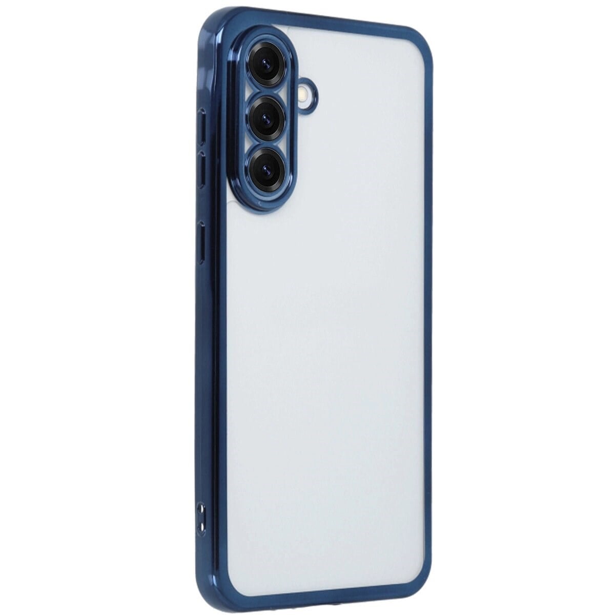 Samsung Galaxy A56 Kılıf Razer Lensli Silikon - Lacivert