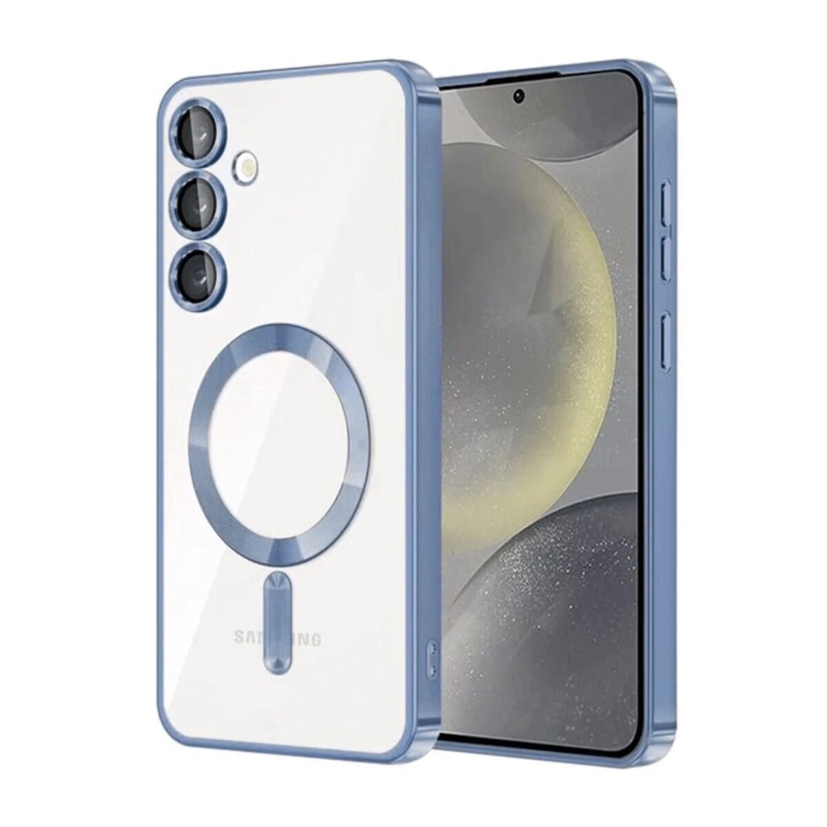 Samsung Galaxy A56 Kross Magneticsafe Kapak - Sierra Blue