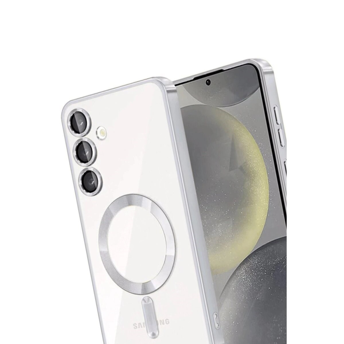 Samsung Galaxy A56 Kross Magneticsafe Kapak - Titan Gri