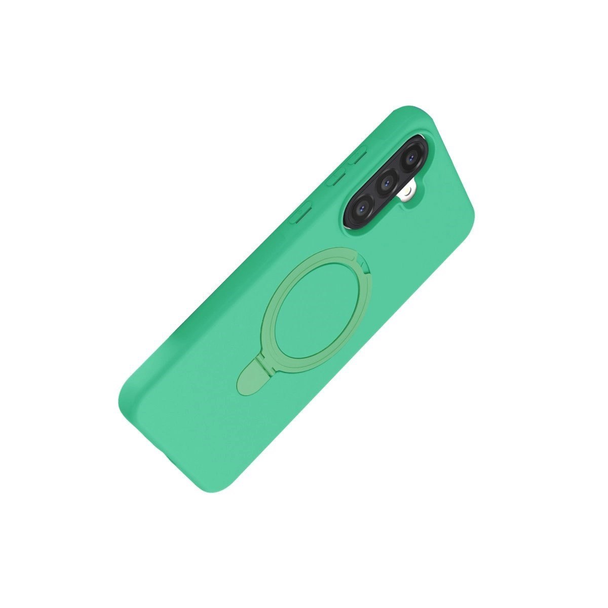 Samsung Galaxy A56 Regal Magsafe Standlı Kapak - Yeşil
