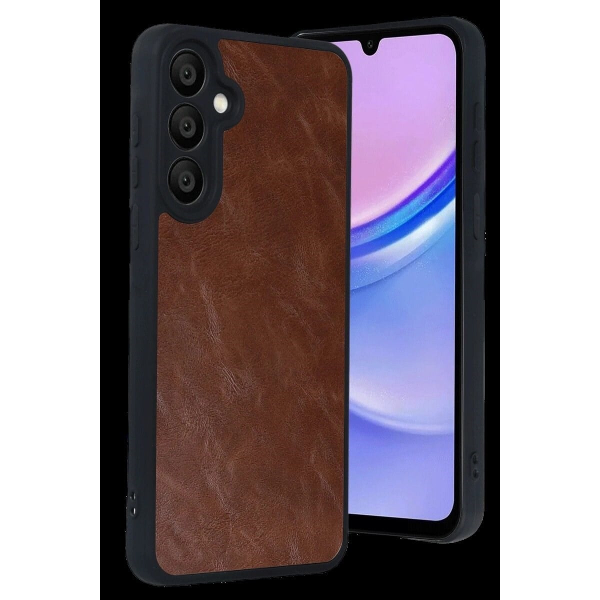 Samsung Galaxy A57 5g Aras Deri Kapak - Taba
