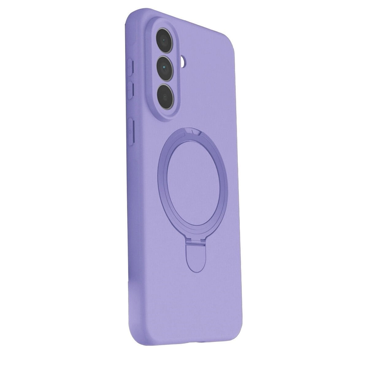 Samsung Galaxy A57 5g Regal Magsafe Standlı Kapak - Lila