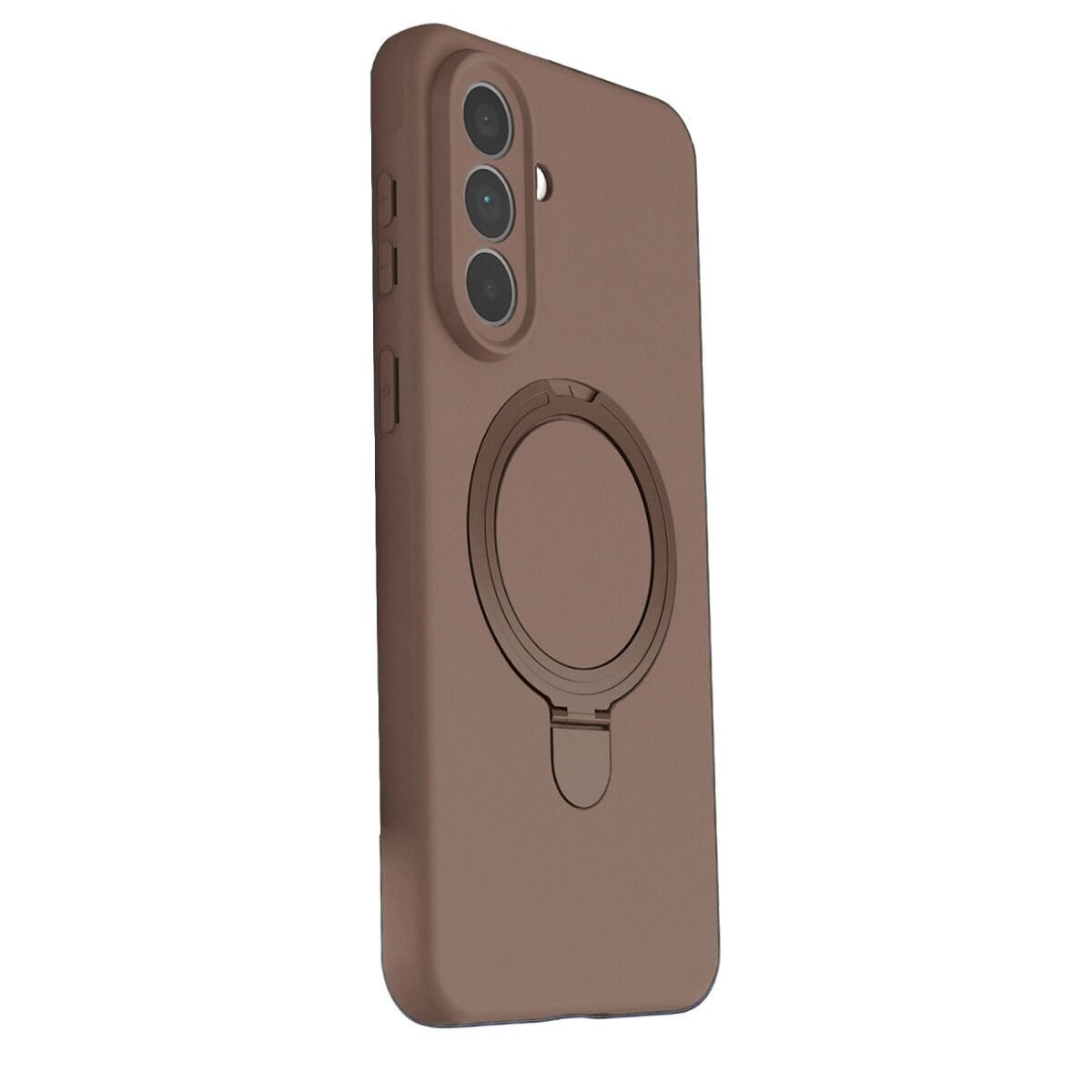 Samsung Galaxy A57 5g Regal Magsafe Standlı Kapak - Çöl Titanyum
