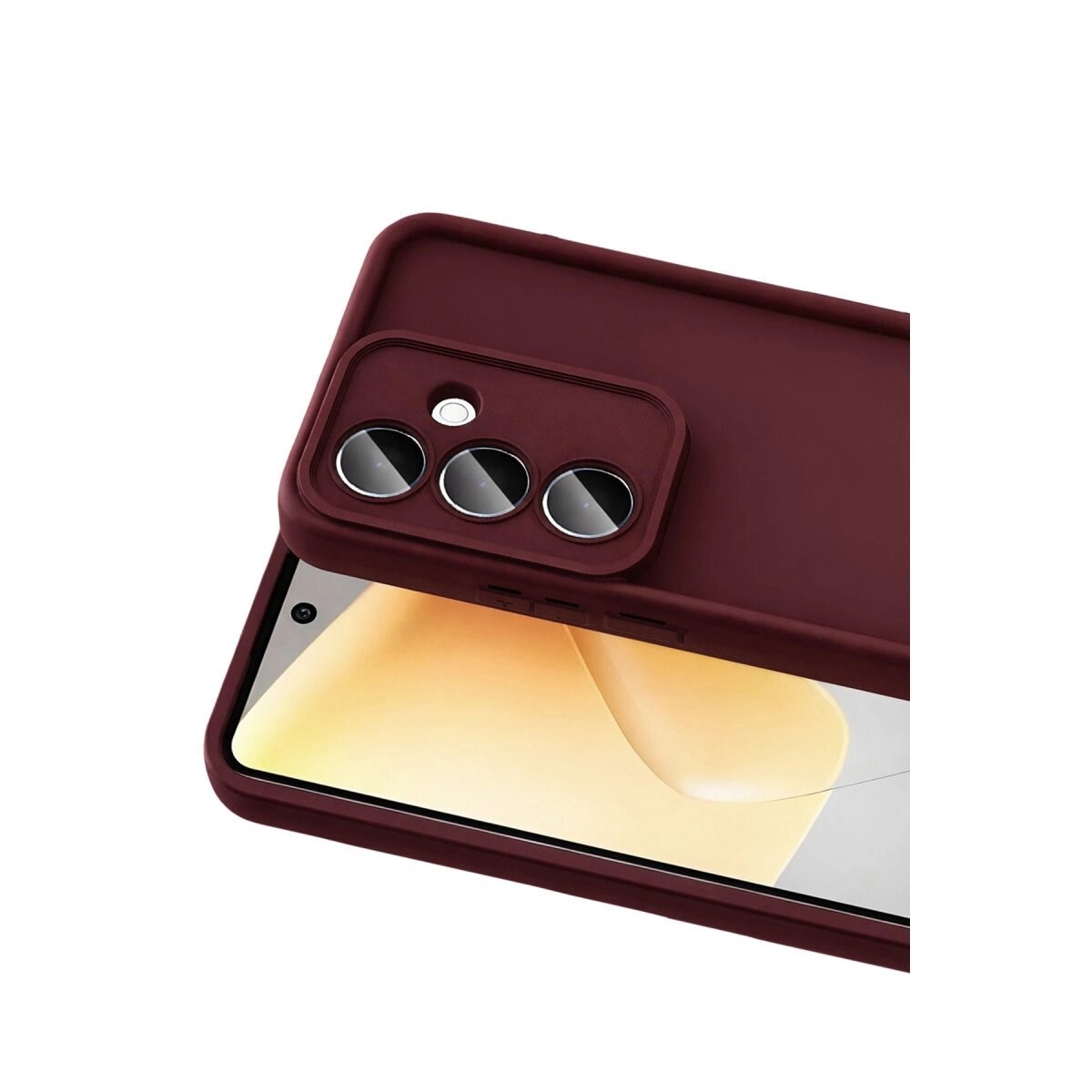 Samsung Galaxy A57 5g Viera Silikon - Bordo