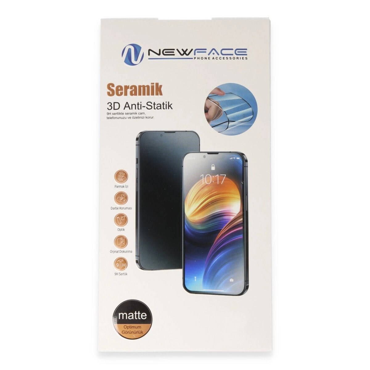 Samsung Galaxy A70 3d Antistatik Mat Seramik Nano Ekran Koruyucu