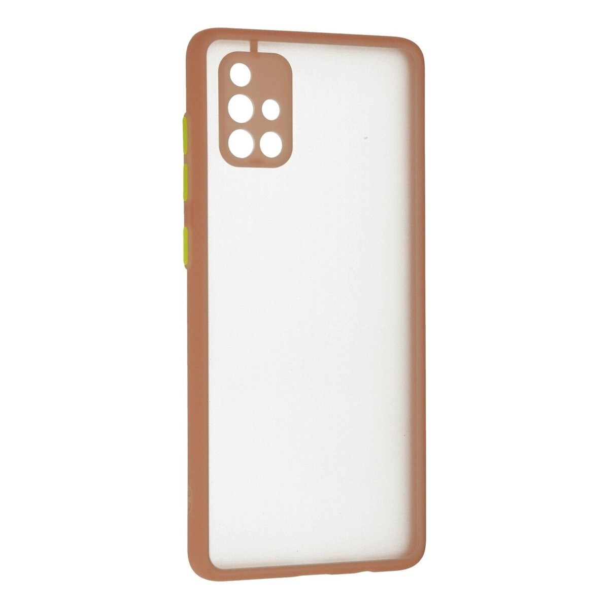 Samsung Galaxy A71 Kılıf Montreal Silikon Kapak - Pembe